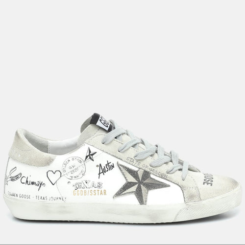 Golden Goose Super-Star Leather Sneakers