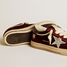 Golden Goose Super - Star LTD in Velvet With Metallic Leather Star and Heel Tab - BEAUTY BAR