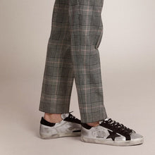 Golden Goose Super-Star Sneakers In Silver Leather With Contrasting Inserts - BEAUTY BAR