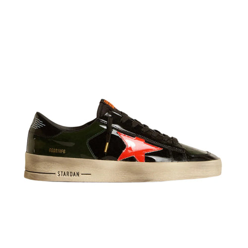 Golden Goose Women's Stardan LAB In Black  Patent Leather