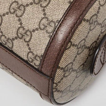 Gucci Coated Canvas And Leather Small Ophidia Boston Bag - BEAUTY BAR