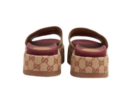 Gucci Loved GG Platform Slide Sandals - BEAUTY BAR
