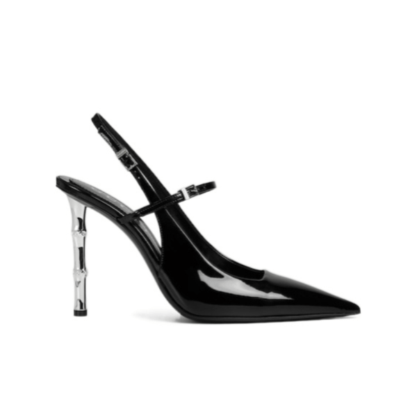 Gucci Stiletto Heel Pumps – Bamboo Detail Black