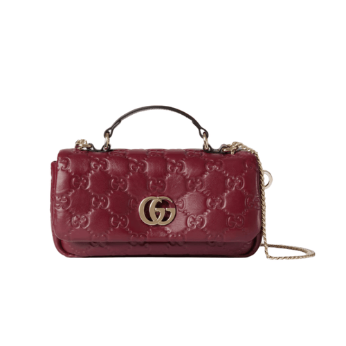Gucci Women's GG Milano GG Leather Mini Bag
