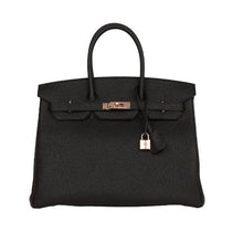 Hermès Birkin 30 Black Togo Rose Gold Hardware - BEAUTY BAR