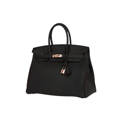 Hermès Birkin 35 Black Togo Gold Hardware