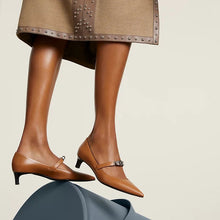 Hermès Bouncing Kiara Beige 40mm Pump