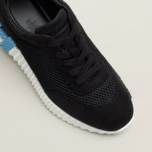 Hermès Bouncing Sneaker All Black With Blue H