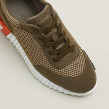 Hermès Bouncing Sneaker – All - Brown With Orange “H