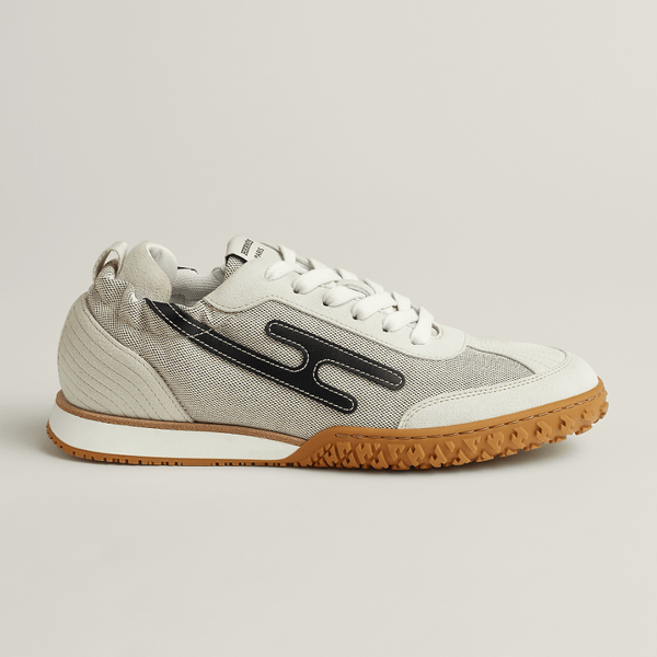 Hermès Jet Sneaker Grey With Black H Detail