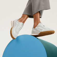 Hermès  Jet Sneaker White With Gray H Detail