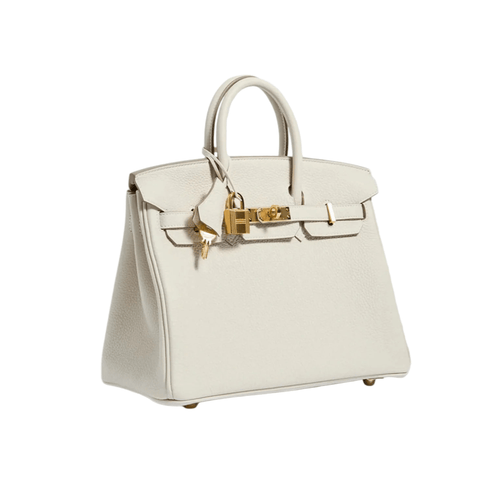 Hermès Kelly 35 cm Handbag in White Swift Leather