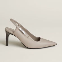 Hermès Lover 80 Pump Beige Galet Heels