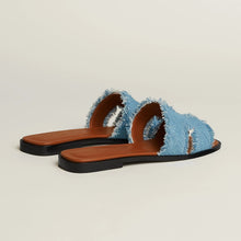 Hermès Oran Sandal Bleu Clair - BEAUTY BAR