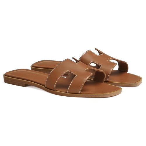 Hermes Oran Sandal Gold