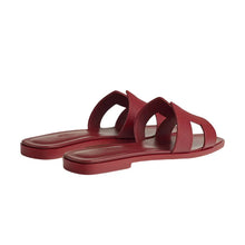Hermes Oran Slipper Red - BEAUTY BAR