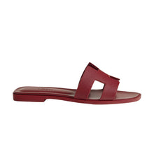 Hermes Oran Slipper Red - BEAUTY BAR