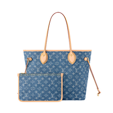 Neverfull MM Monogram Denim - Women Bags | LOUIS VUITTON