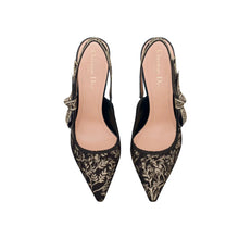J'Adior Classic Open Back Lace - Up Pumps - BEAUTY BAR