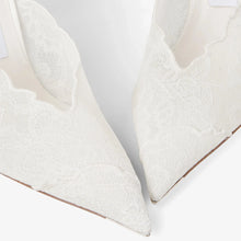 Jimmy Choo Lace Pumps Ivory - BEAUTY BAR