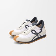 Loewe Blue Calfskin-Blend Flow Sneakers