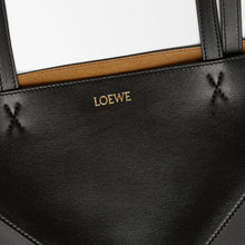 Loewe Medium Puzzle Fold Tote In Shiny Calfskin - BEAUTY BAR