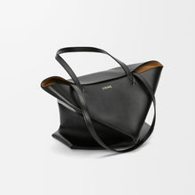 Loewe Medium Puzzle Fold Tote In Shiny Calfskin - BEAUTY BAR