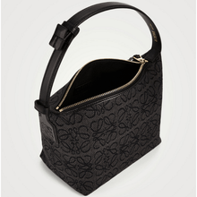 Loewe Small Cubi Anagram Jacquard Canvas Shoulder Bag - BEAUTY BAR