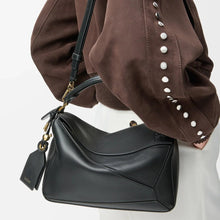 Loewe Small Featherlight Puzzle Bag in Nappa Lambskin - BEAUTY BAR