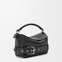 Loewe Small Puzzle Biker Bag in Shiny Leather - BEAUTY BAR