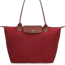 Longchamp Le Pliage Large Shoulder Red Bag - BEAUTY BAR