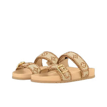 Louis Vuitton Bom Dia Slide Slippers Women's Brown - BEAUTY BAR