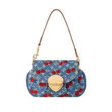 Louis Vuitton Bouncing LV x TM Sunset Denim Cherry Bag - BEAUTY BAR