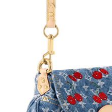 Louis Vuitton Bouncing LV x TM Sunset Denim Cherry Bag - BEAUTY BAR