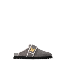 Louis Vuitton Cosy Flat Comfort Gray Clog