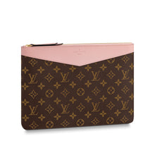Louis Vuitton Daily Pink Monogram Canvas Clutsh - BEAUTY BAR