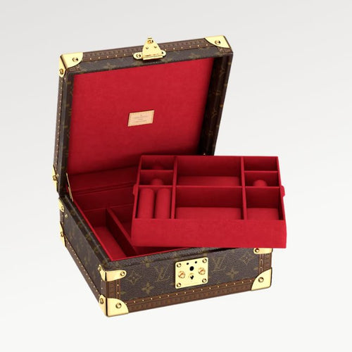 Louis Vuitton Monogram Coffret Joaillerie Rouge Fusion