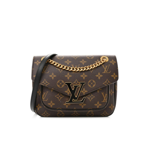Louis Vuitton Leather Passy Handbag