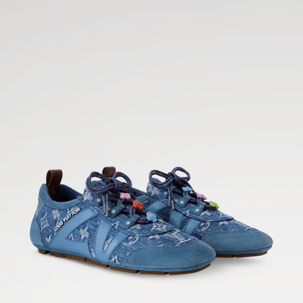 Louis Vuitton Sneakerina Blue Denim - BEAUTY BAR