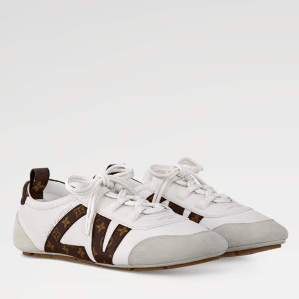 Louis Vuitton Sneakerina Luxury Women's Sneakers With Ballet - Inspired Style - BEAUTY BAR