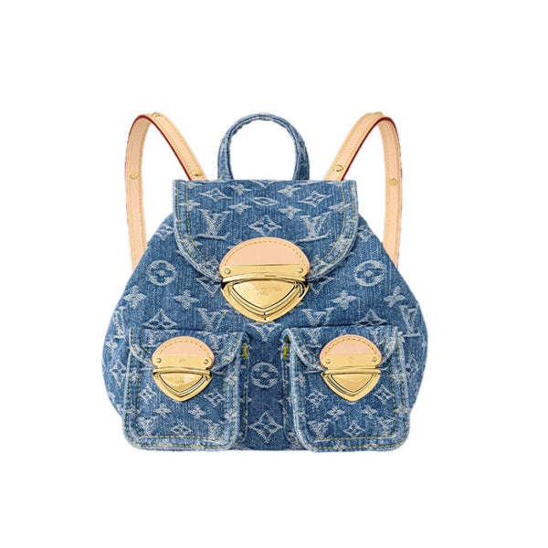 Louis Vuitton Venice Backpack Monogram Denim Blue - BEAUTY BAR