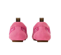 Louis Vuitton Women's Pink Monogram Fabric Sneakers