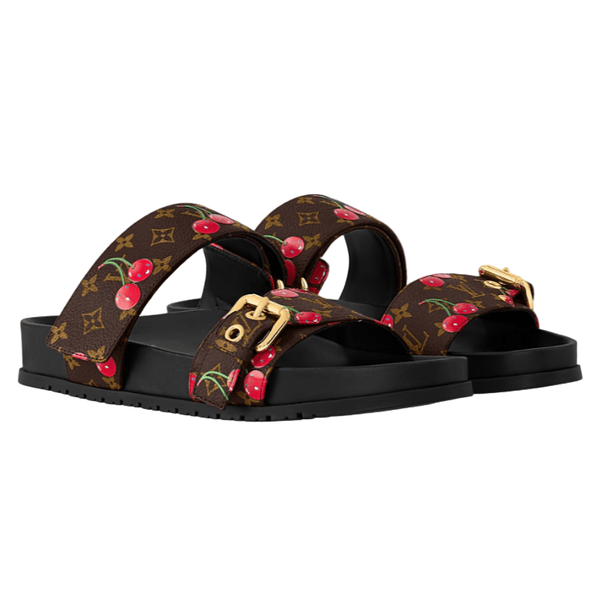 Louis Vuitton x Takashi Murakami Bom Dia Flat Comfort Mule - BEAUTY BAR