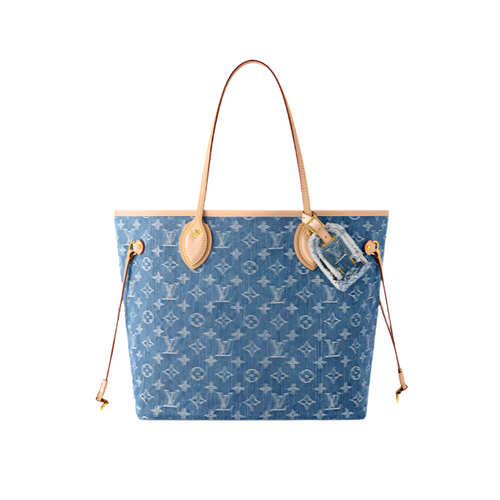 Neverfull MM Monogram Denim - Women Bags | LOUIS VUITTON