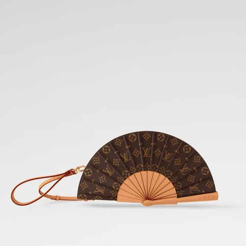 LV Fan Bag – Luxury Monogram Canvas Brown