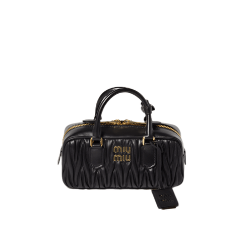 Miu Miu Arcadie Matelassé Nappa Leather Bag