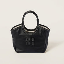 Miu Miu IVY Leather Bag Black Small - BEAUTY BAR