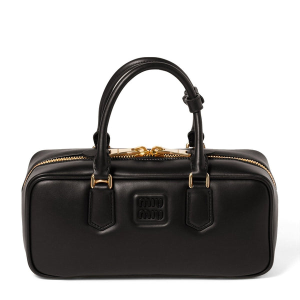 Miu Miu Leather Arcadie Top - Handle Bag - BEAUTY BAR