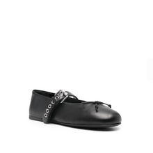 Miu Miu Leather Ballerina Shoes