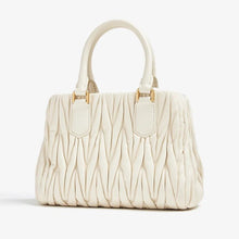 Miu Miu Matelassé Leather Mini Handbag – Off White